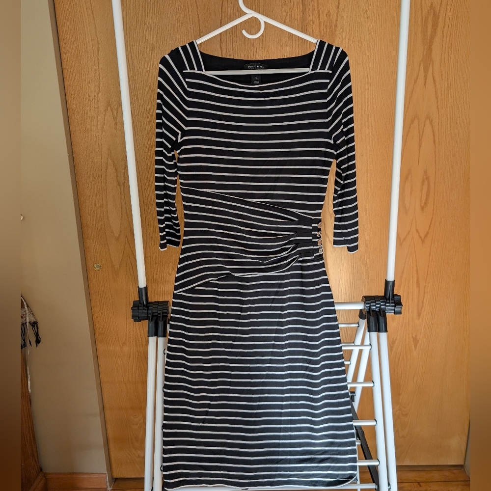 White House Black Market Striped Dress